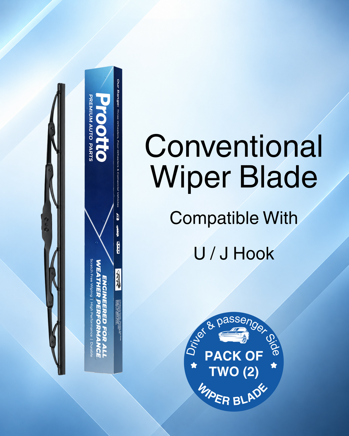 Isuzu Hi-Lander wiper blades