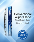 Maruti Suzuki Gypsy Wiper Blades (1985–2018) – 12" + 12" Set of 2