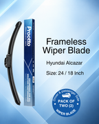 Hyundai Alcazar Wiper Blades (2021–Present) – 26" + 16" Set of 2