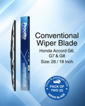 Honda Accord Wiper Blades (2003–2008) – 24" + 16" Set of 2