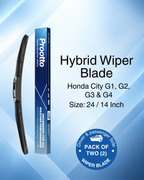 Honda City (1998–2008) Wiper Blades – 20" + 18" Set of 2