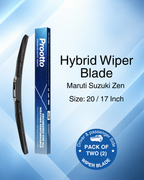 Maruti Suzuki Zen Wiper Blades (1993–2006) – 20" + 17" Set of 2