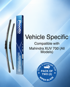Mahindra XUV700 Wiper Blades (24"/15") – Vehicle-Specific Frameless Blades – Prootto Premium Range
