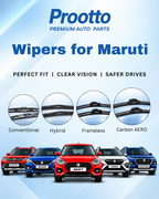 Maruti Suzuki Brezza Wiper Blades (2016–Present) – 24" + 16" Set of 2