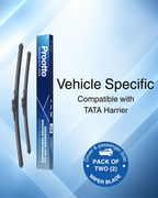Tata Harrier Wiper Blades (26"/20") – Push Button Only – Vehicle-Specific Frameless Blades – Prootto Premium Range