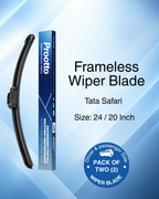 Tata Safari Wiper Blades (2021–Present) – 24" + 20" Set of 2