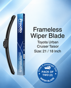 Toyota Urban Cruiser Taisor Wiper Blades (2024–Present) – 21" + 18" Set of 2