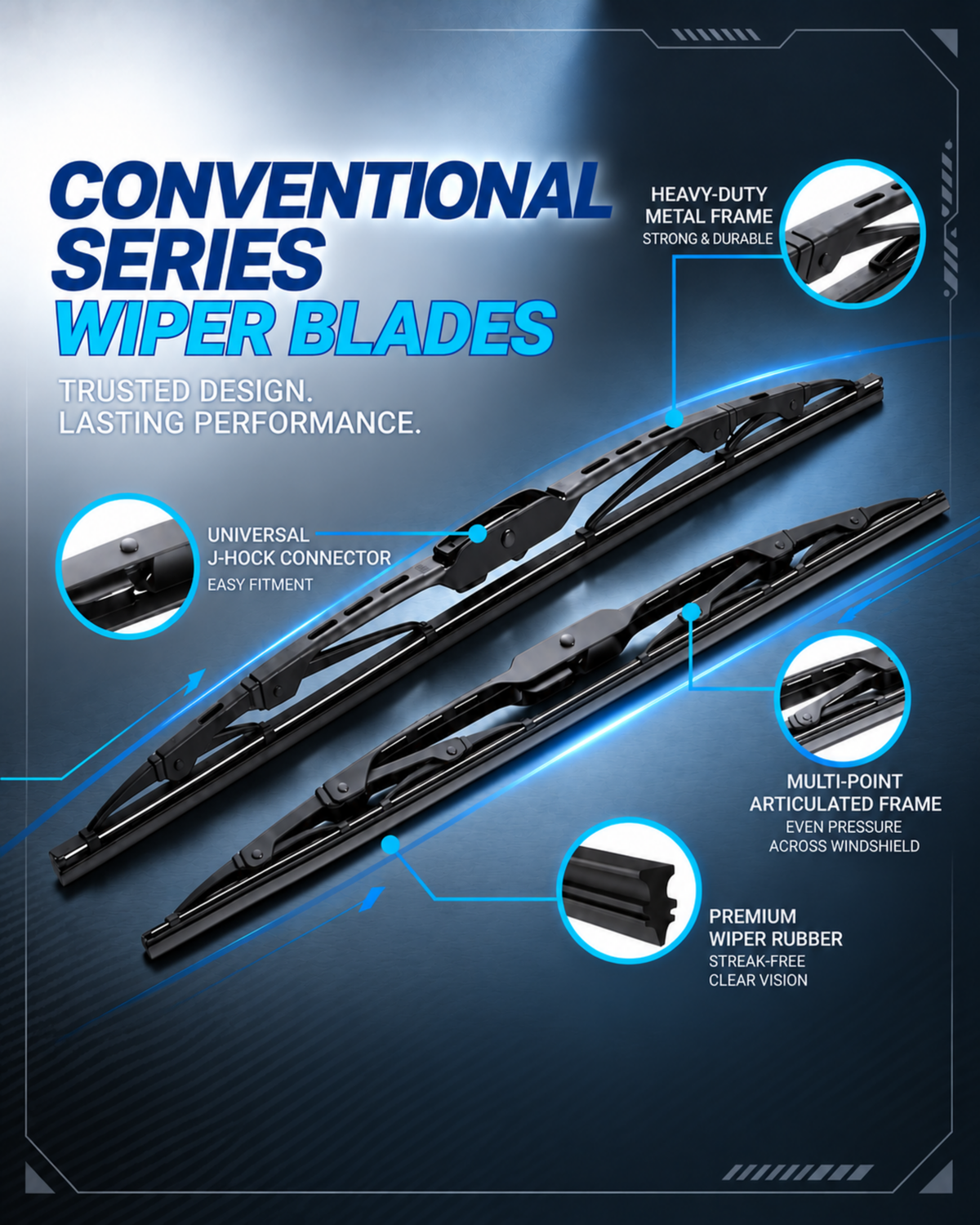 Wiper Blade 14"/350 MM - Conventional Wiper