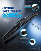 Wiper Blade 18"/450 MM - Hybrid Wiper